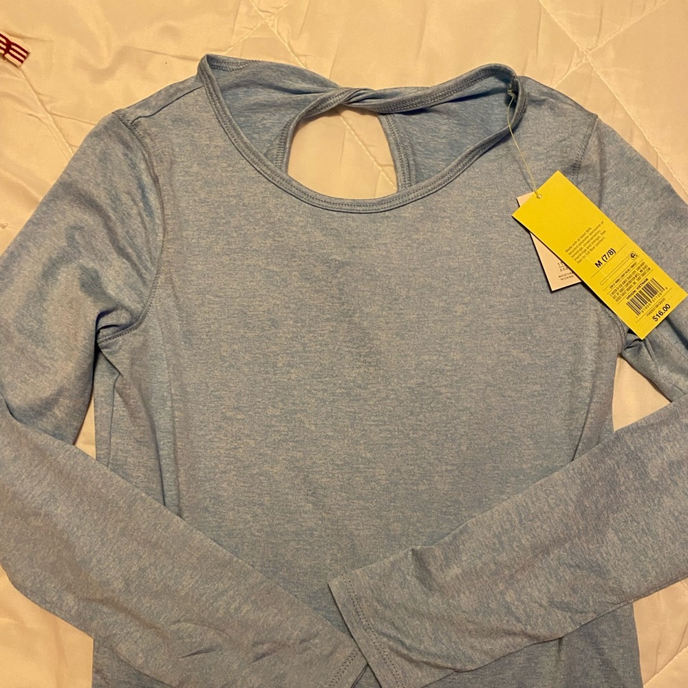 New long sleeve girls m(7/8) shirt